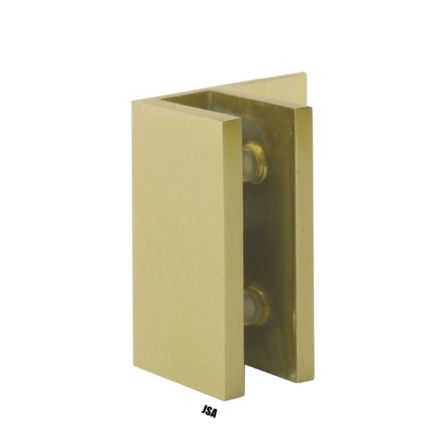 Brushed gold offset wall bracket
