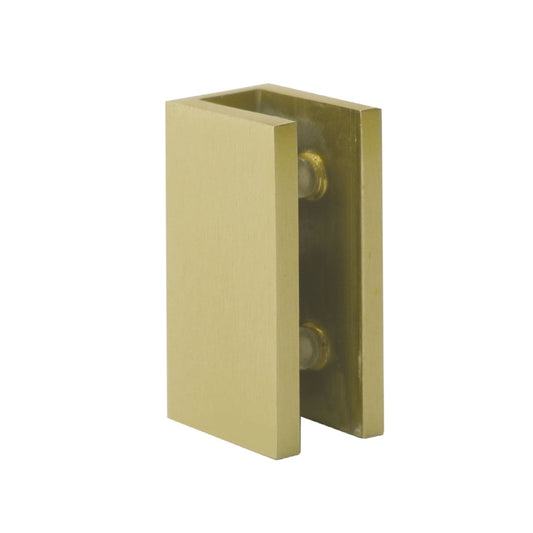 Brushed Gold 10mm shower glass wall bracket