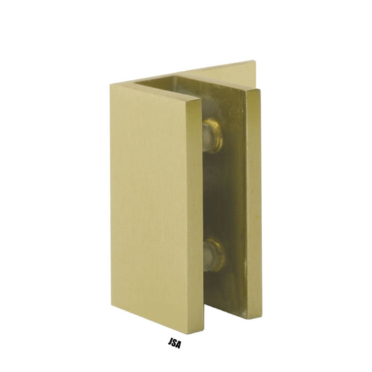 Brushed gold offset wall bracket