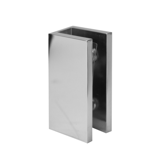 Chrome 10mm shower glass wall bracket