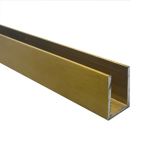 Brushed Brass Wall channel