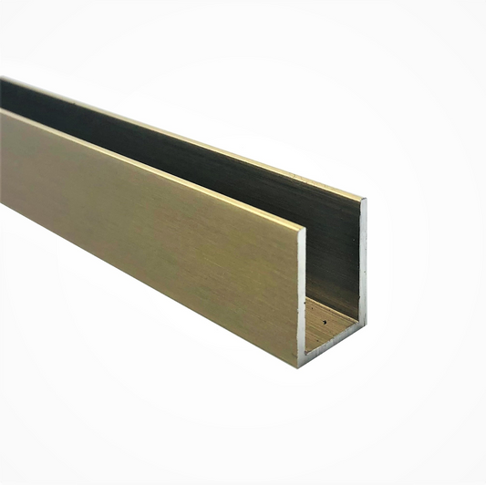 Brushed Gold Wall channel